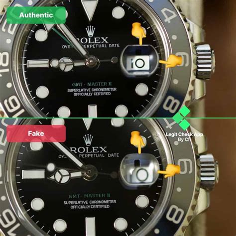 rolex gmt real vs fake|rolex watches real or real.